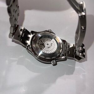 1:1 Omega Silver luxury watch